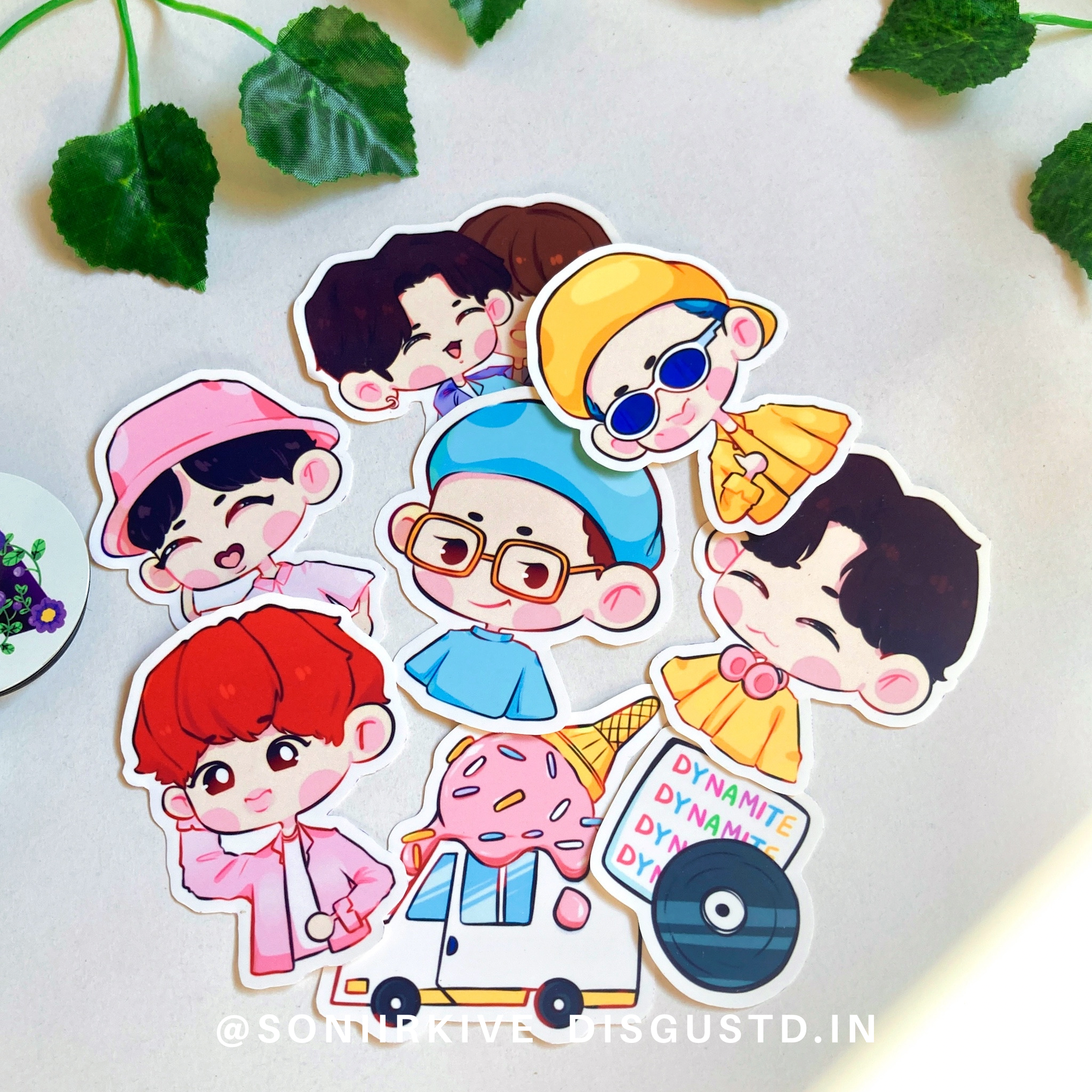 BORAWHALE STICKER | BTS