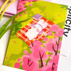 Sakura Garden Art print | Koko Edition